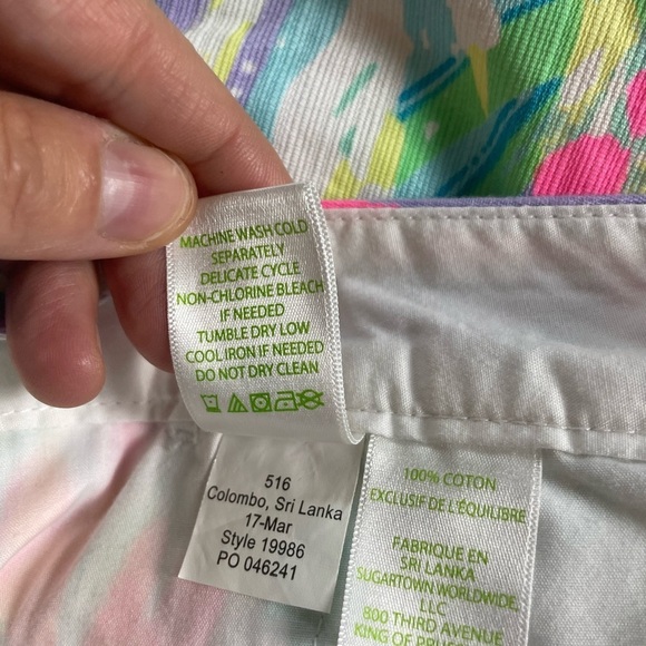 Lilly Pulitzer The Buttercup Short in Sparkling Sands - Picture 9 of 9